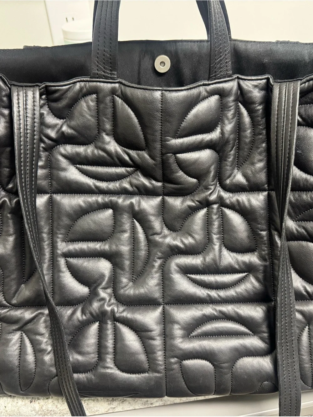Telfar x Moose Knuckles Genuine Leather Tote
